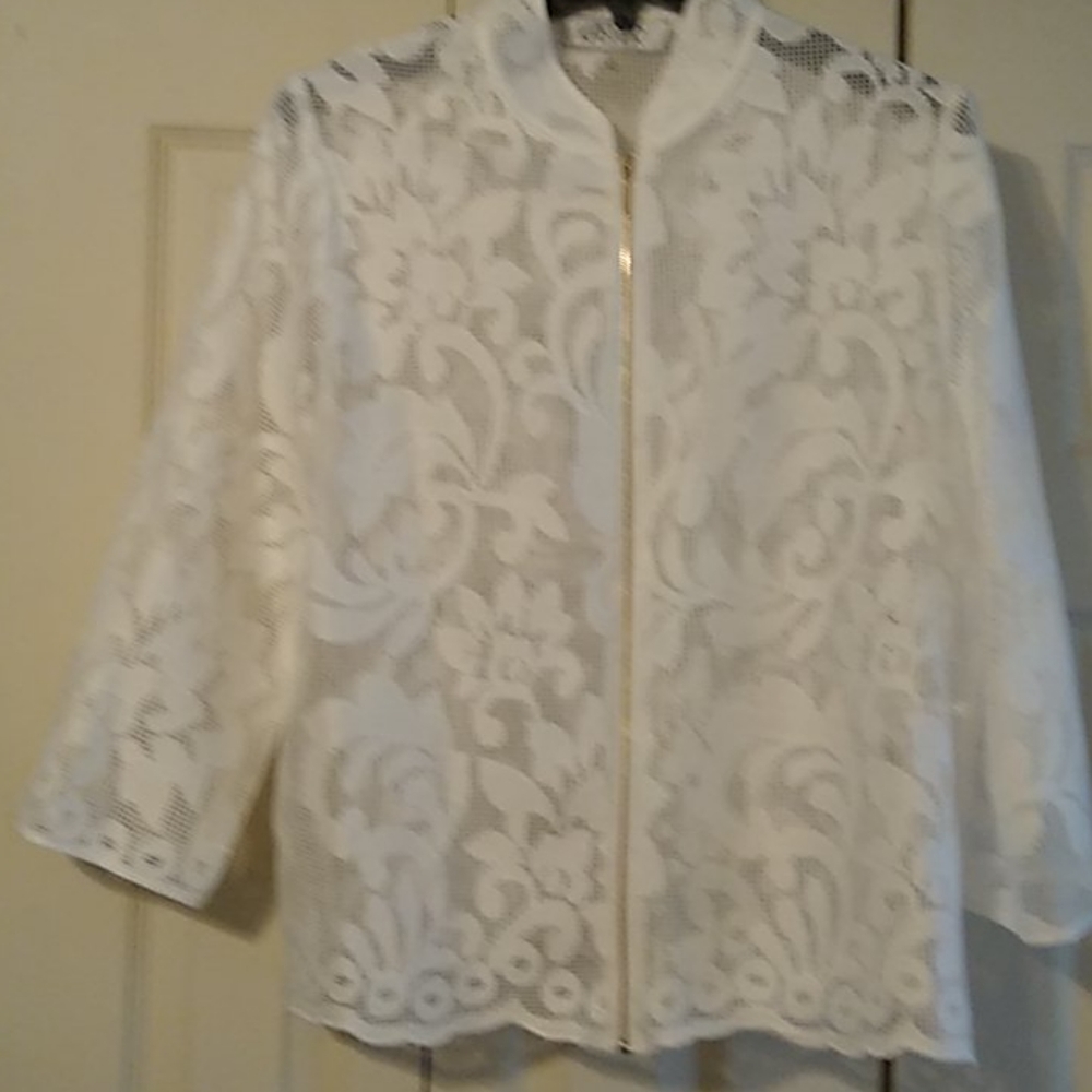 Kasper lace jacket